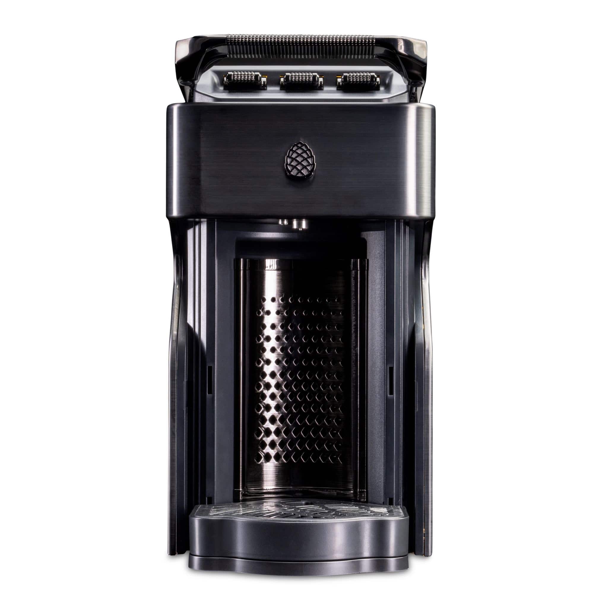 Milton Coffee Co. - Stainless Steel Brew Path, compartible with Nespresso OriginalLine Capsules, cup warming tray, low noise, 19 bar motor - Brished Nickel price history on PriceWatchPro
