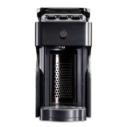 Front. Milton Coffee Co. - Stainless Steel Brew Path, Compatible with Nespresso OriginalLine Capsules, cup warming tray, low noise, 19 bar motor - Brushed Nickel.