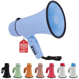 PYLE - 20W Megaphone Bullhorn - Portable, Automatic