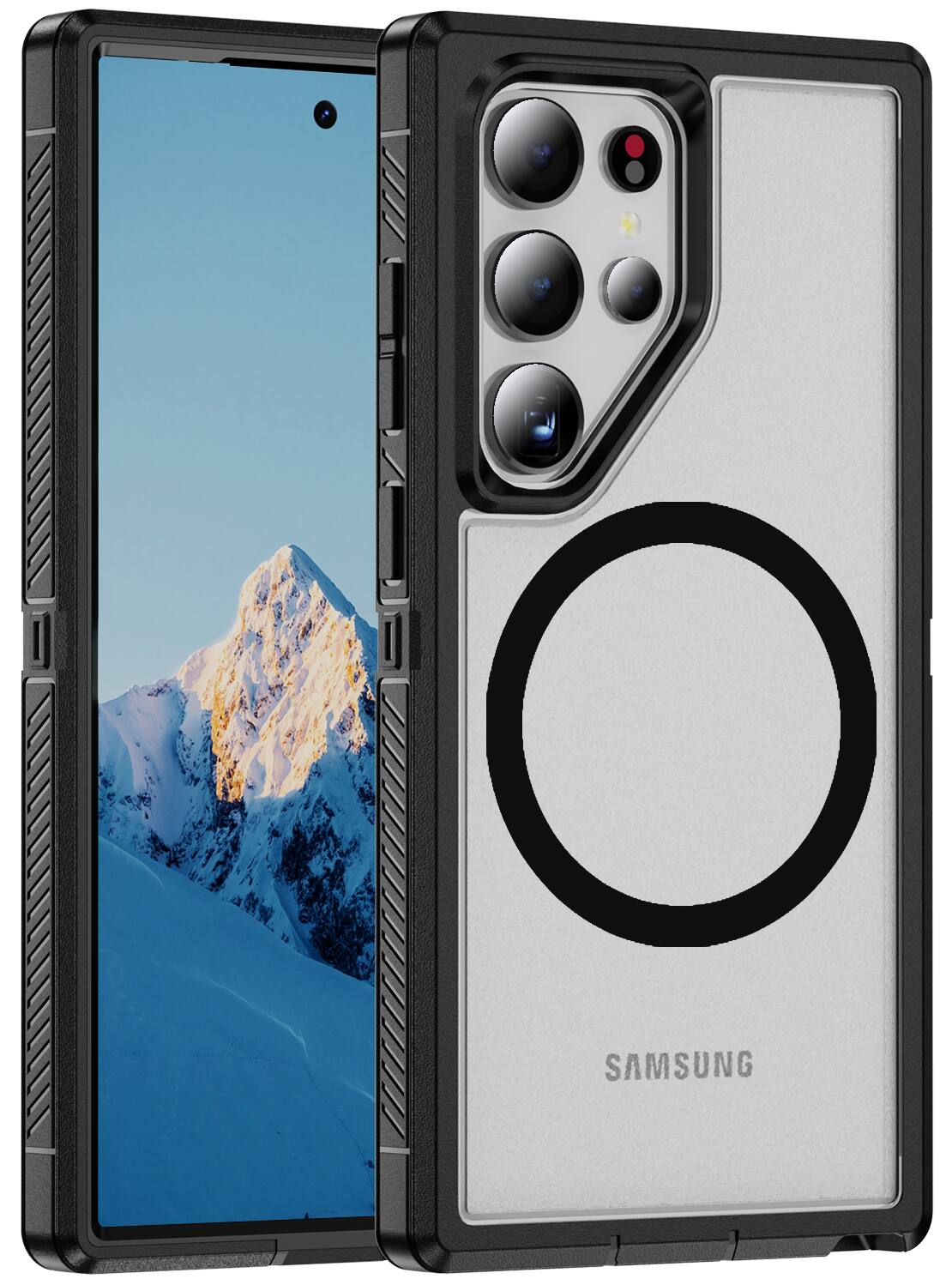 Black/Clear