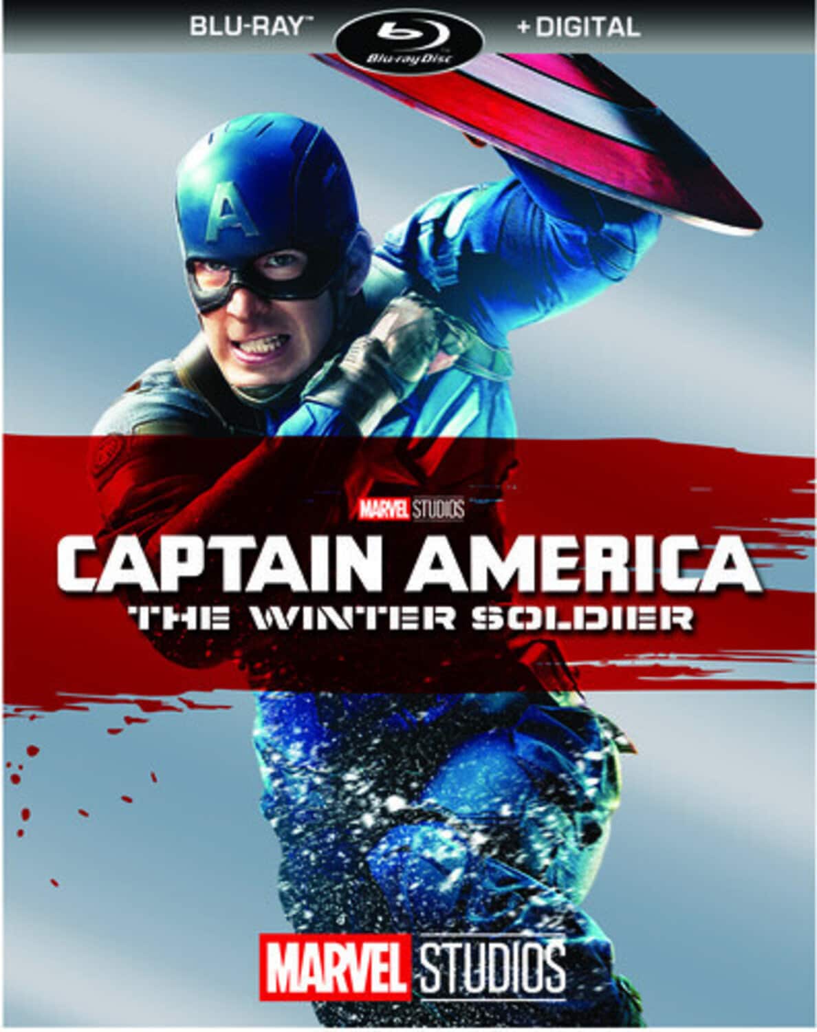 Front. Captain America: The Winter Soldier   - BLU-RAY.