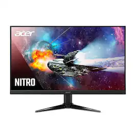 Acer - Refurbished Excellent - Nitro - 27" Widescreen Monitor FullHD 1920x1080 100Hz IPS 250Nit HDMI VGA - Black