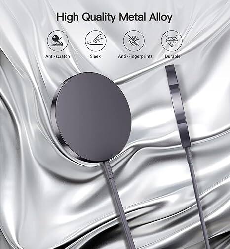 High Quality Metal Alloy  
Anti-scratch  
Sleek  
Anti-Fingerprints  
Durable
