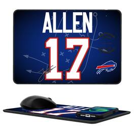 Keyscaper - Josh Allen Buffalo Bills Wireless Charger and Mouse Pad - Black