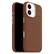 Front. OtterBox - Symmetry Cactus Leather Series Soft Shell for Apple iPhone 17 - Brown.
