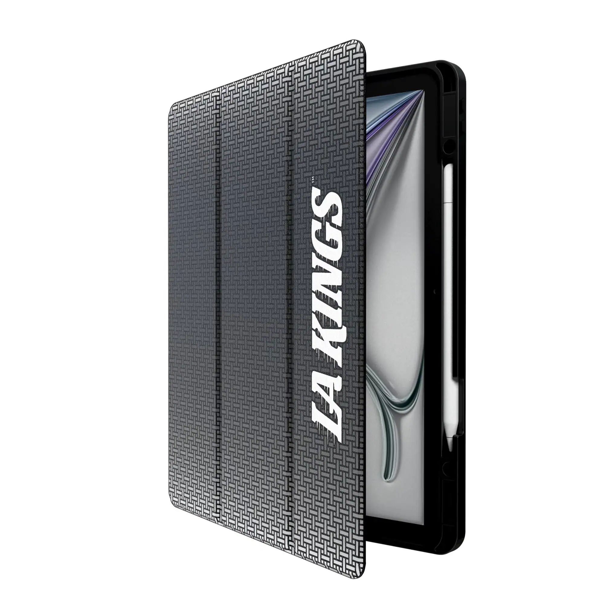 Alt View 1. Keyscaper - Los Angeles Kings iPad Case - 13in Air M2 - Black.