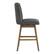Left. OSP Home Furnishings - Finley 30" Swivel Barstool 2-Pack - Charcoal/Med Oak.