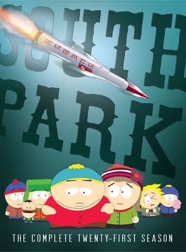 Front. South Park: The Complete Twenty-First Season   - DVD.