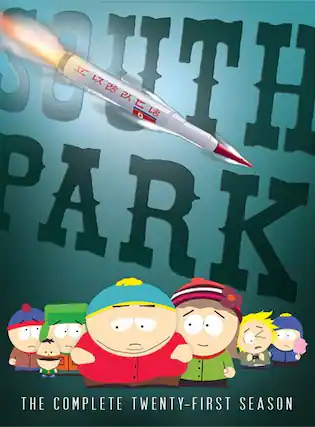 Front. South Park: The Complete Twenty-First Season - DVD.