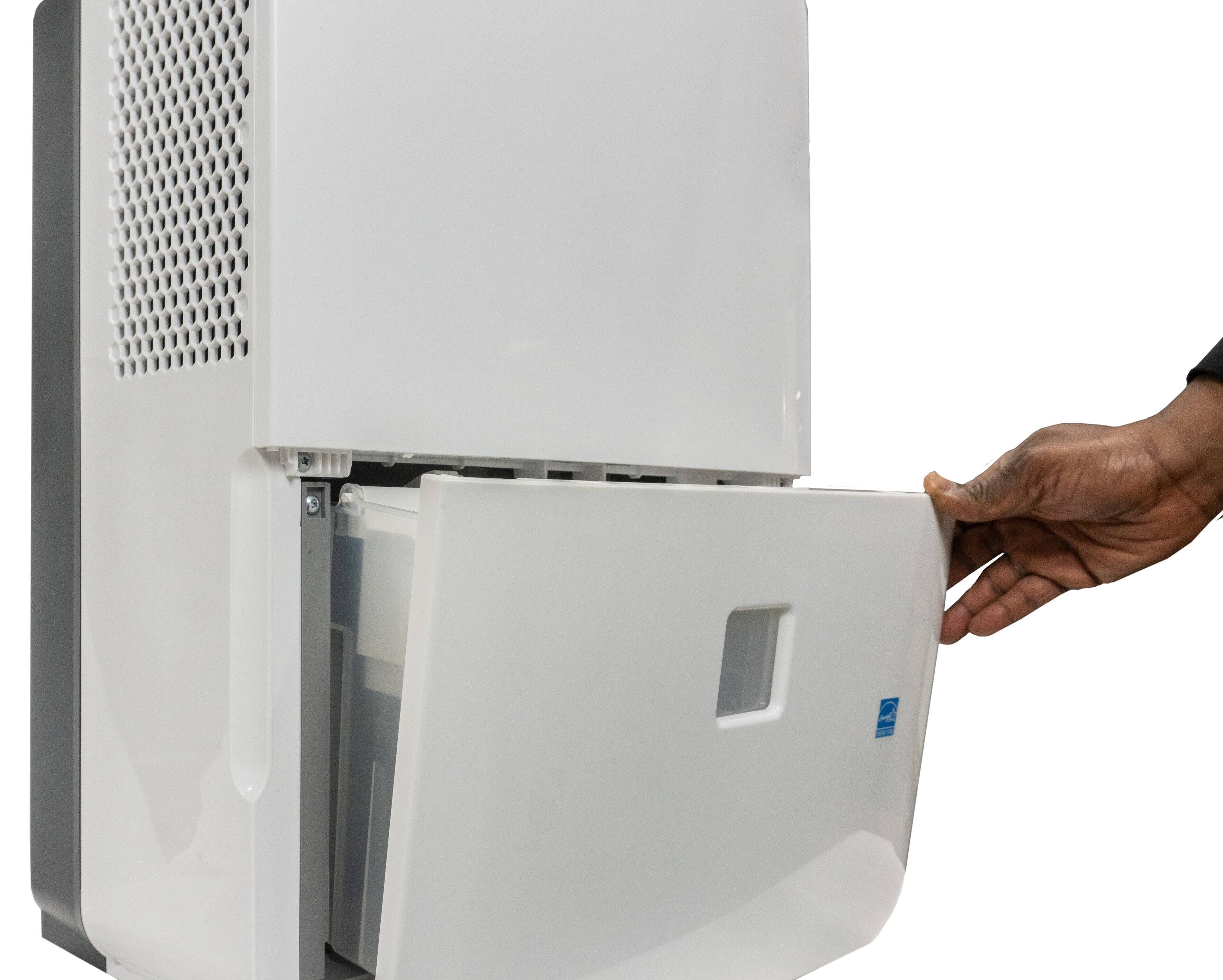 Alt View 3. Danby - 50-Pint Energy Star Dehumidifier with Pump - White.