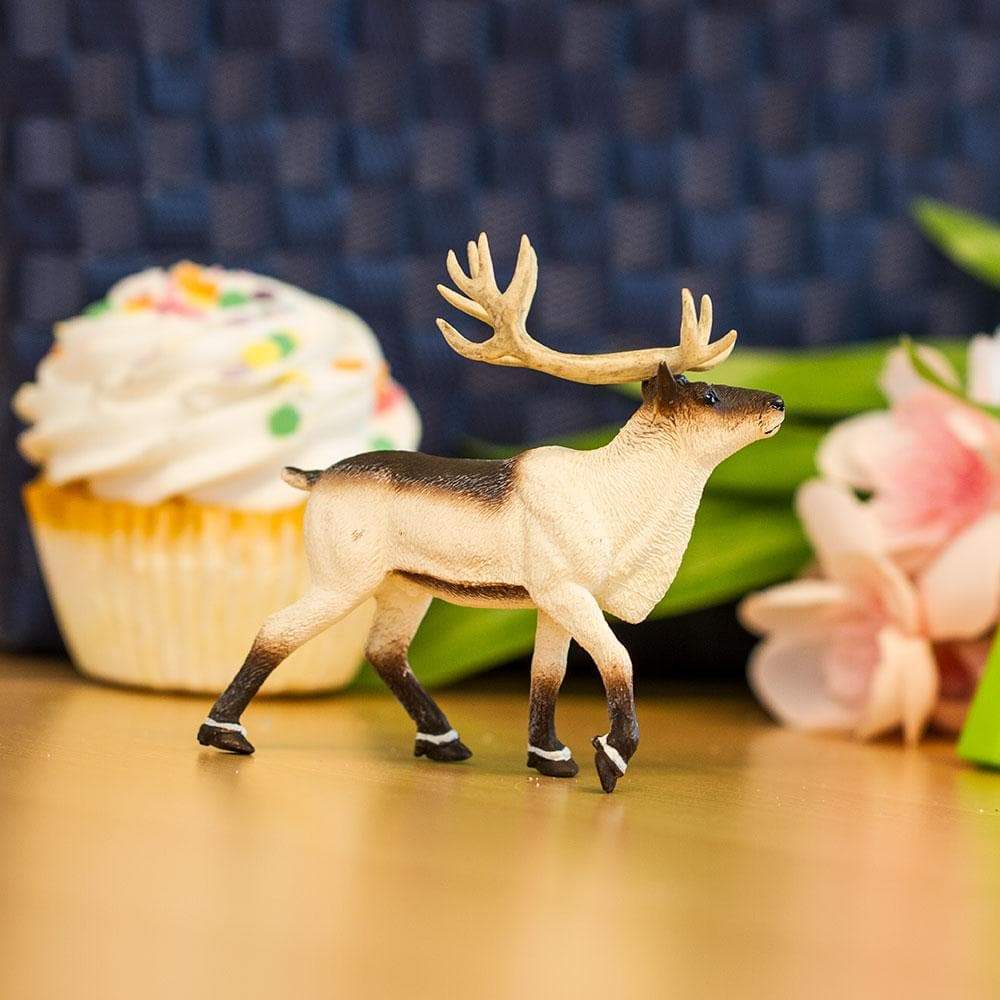 Alt View 3. Safari Ltd. - Reindeer Toy Figurine.