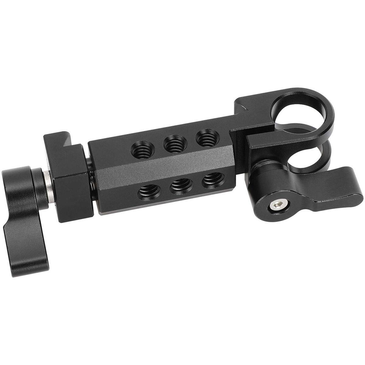 Alt View 9. CAMVATE - CAMVATE 15mm Rod Holder to Manfrotto-Type Clamp Mount, Black.