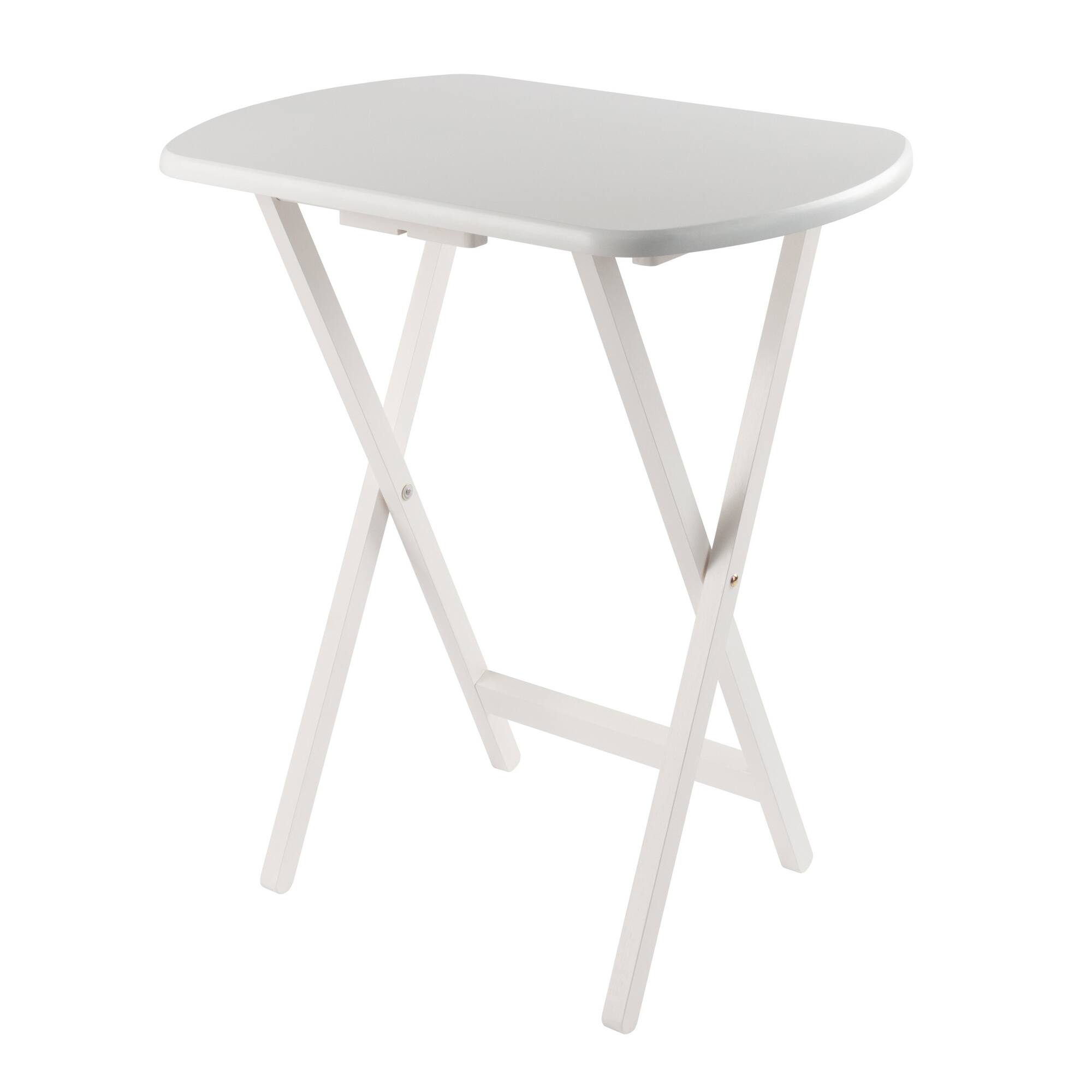 Winsome Wood Corbett 5 Pc Oversized Snack Table Set White - Best Buy