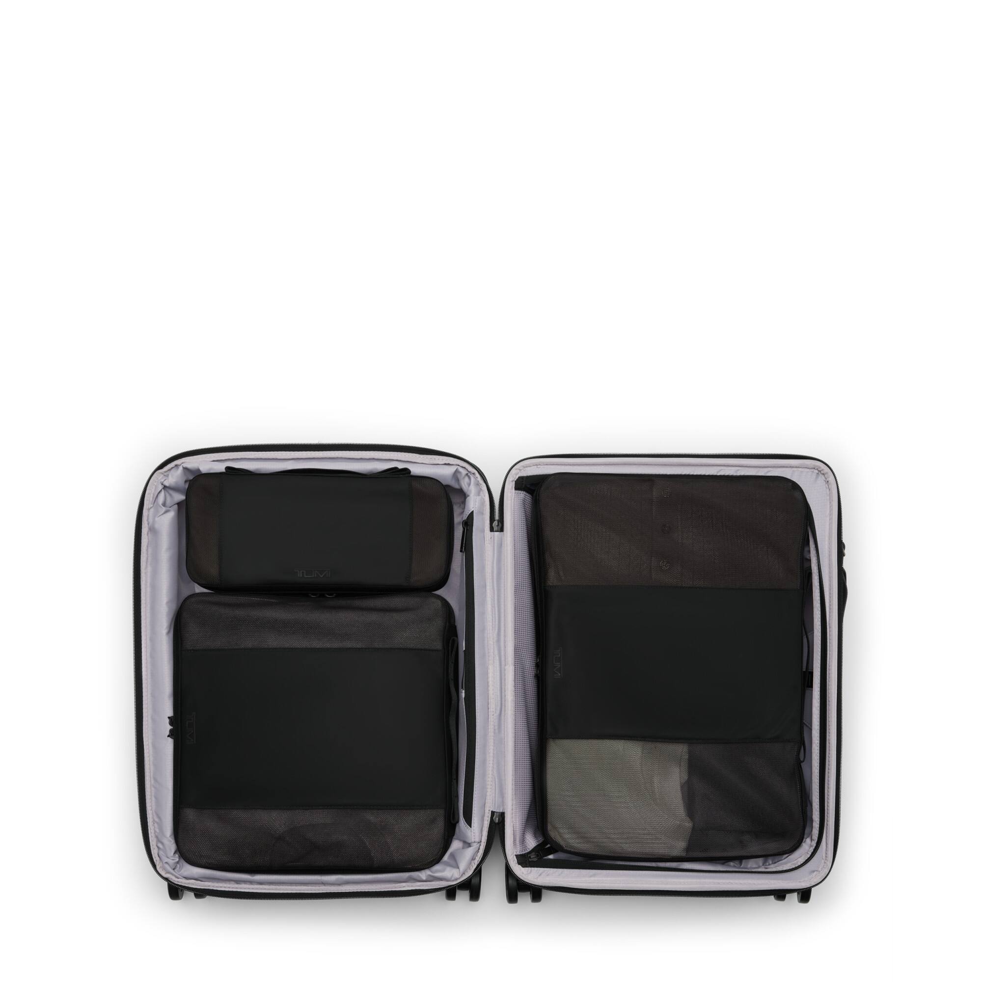 Alt View 2. TUMI - Alpha Large Dual Access Expandable Carry-On Spinner Suitcase - Deep Pine.
