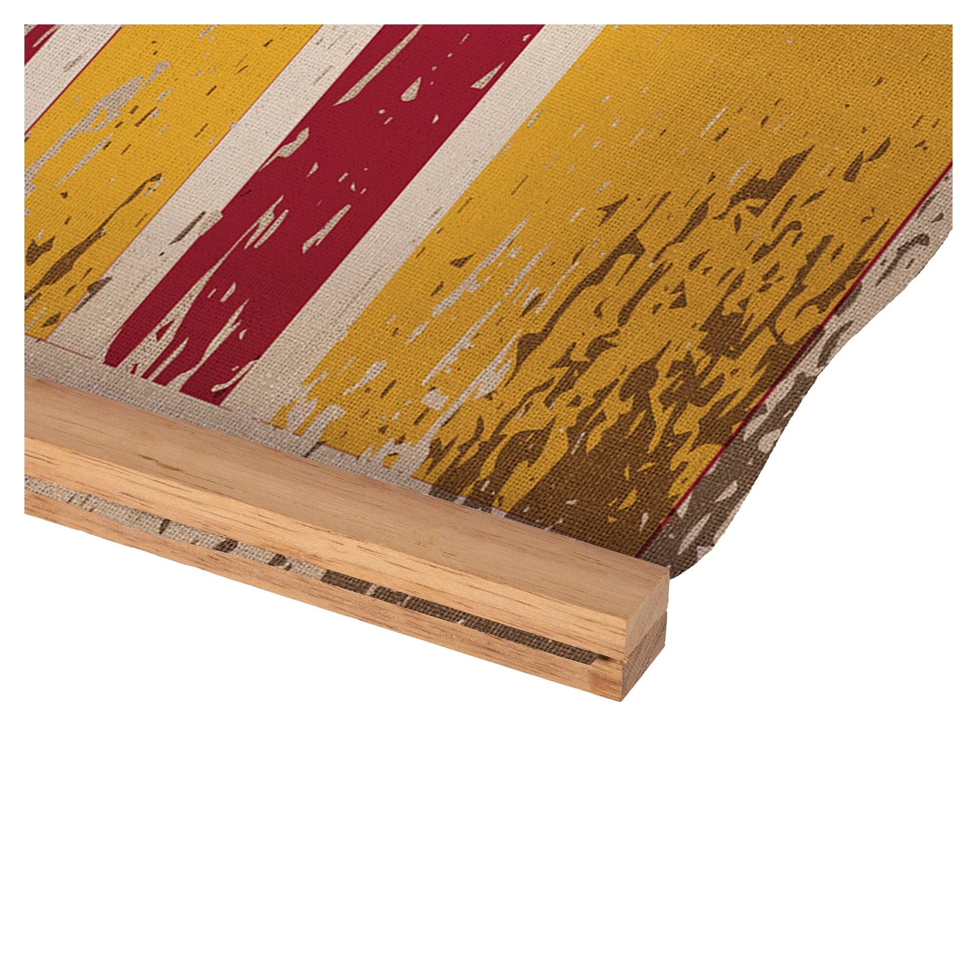Alt View 3. Evergreen Enterprises - USC Trojans 24" x 36" Antique Style Canvas Wall Art Tapestry with Wood Frame - Multicolor.