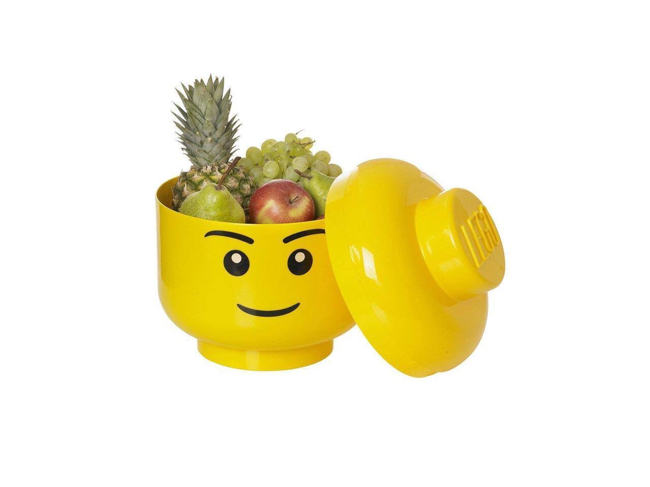 Alt View 2. Room Copenhagen - LEGO Large Storage Container Head, Boy - Multicolor.