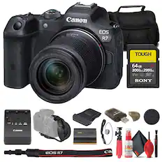 Canon EOS R7 RF-S18-150mm LENS F3.5-6.3 IS STM TOUGH SF-GG4T 64GB SONY 55mm
Canon 10L
Canon EOS R7
Canon EOS R7