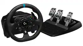Logitech - G923 Racing Wheel and Pedals for Xbox Series X|S, Xbox One and PC - Black
