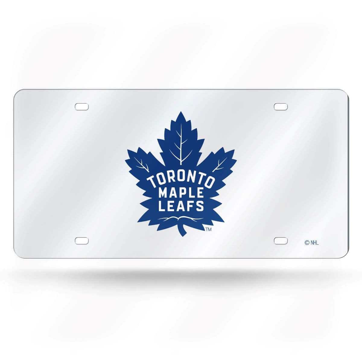 Rico Industries - Toronto Maple Leafs Acrylic License Plate Laser Tag - Multi