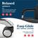 Relaxed ARMRESTS
Subtly sloping armrests with cushy foam padding create relaxed, effortless comfort.
Easy-Glide 360° SWIVEL CASTERS
Easily glide over most carpeted surfaces.