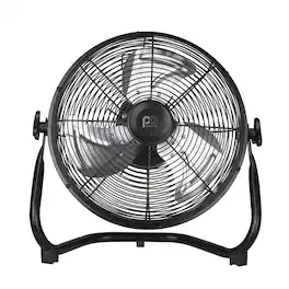 Perfect Aire - 15.75 in. H X 12 in. D 3 speed High Velocity Floor Fan