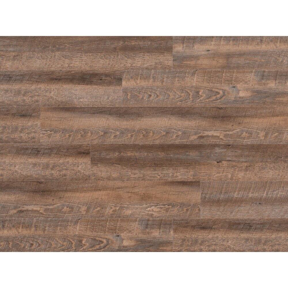 Angle. East West Furniture - EVA Backing SPC Wood Flooring Planks, Golden Beige 4mm x 7" x 48" with 20mil Wear Layer and I4F Click Locking - Golden Beige.