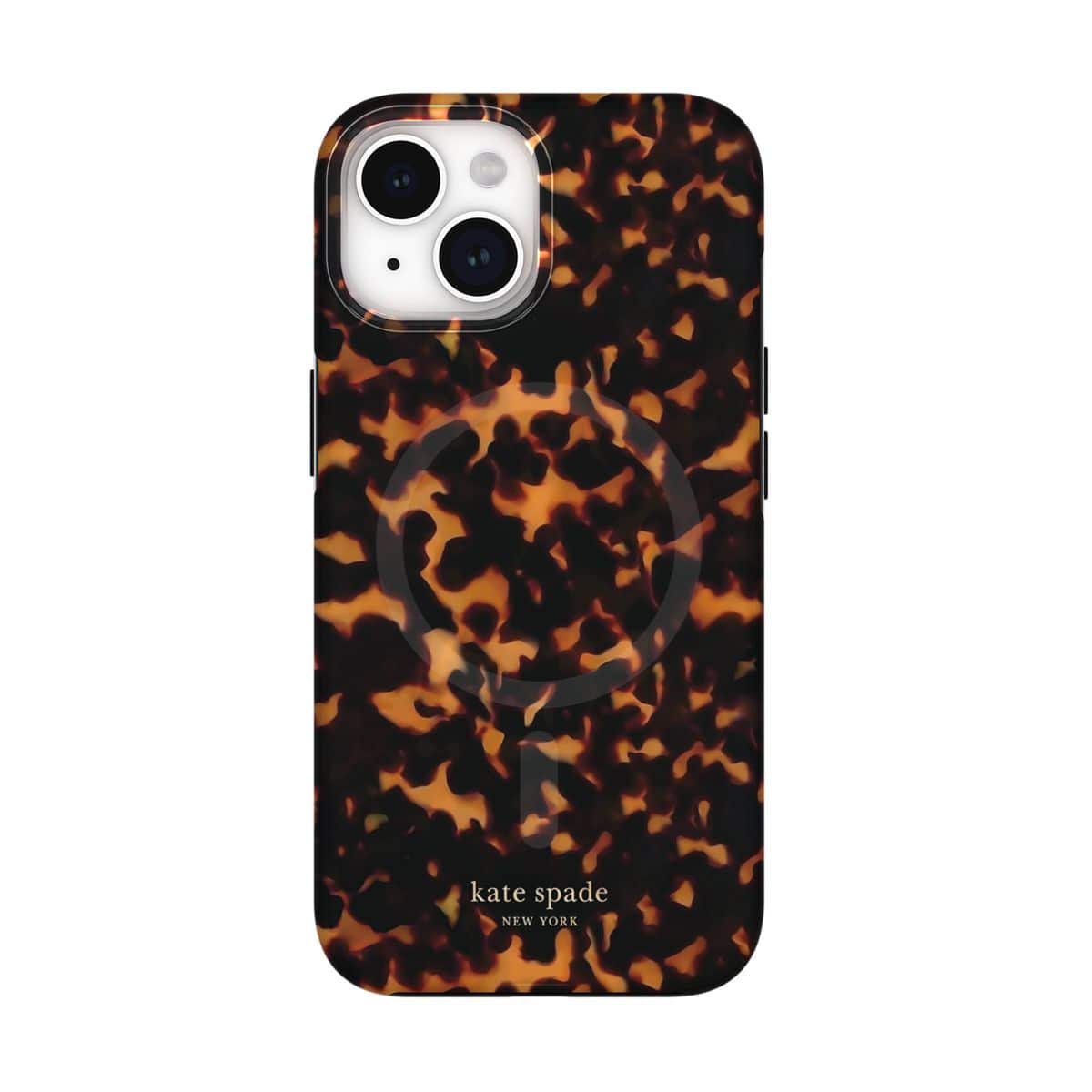 kate spade new york - Apple iPhone 17e/16e/15/14/13 Protective Case with MagSafe - Transparent Tortoise