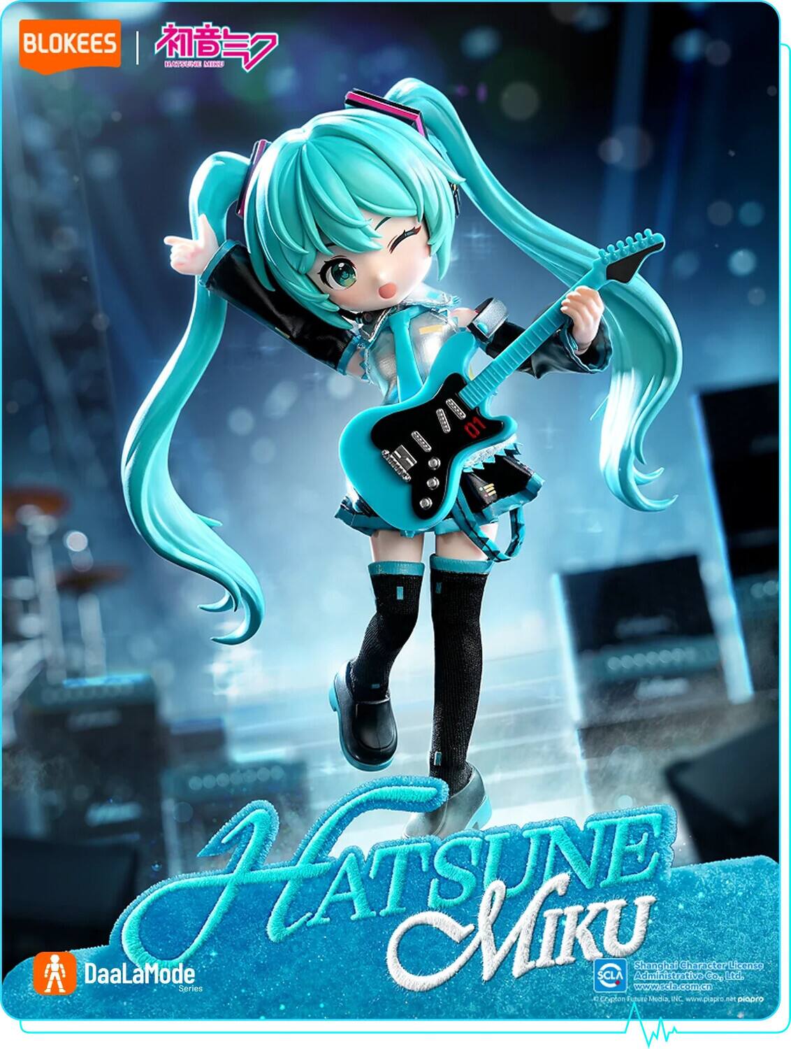 BLOKEES | Hatsune Miku  
DaaLaMode Series  
Shanghai Character License Administrative Co., Ltd.  
www.scla.com.cn  
Crypton Future Media, Inc. | www.piapro.net  
www.plapla.com
