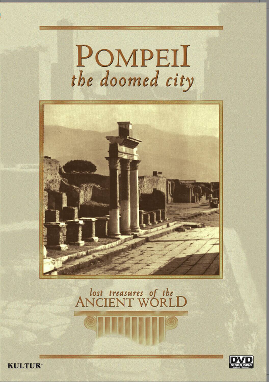 Front. Lost Treasures Of The Ancient World: Pompeii   - DVD.
