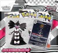Pokémon - Trading Card Game: Scarlet & Violet White Flare Tech Sticker 3 Pack - Front_Zoom