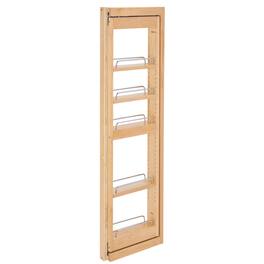 Rev-A-Shelf - 3" Pullout Wall Filler w/ Soft-close, 42" Height, 432-WFBBSC42-3C - Natural Maple