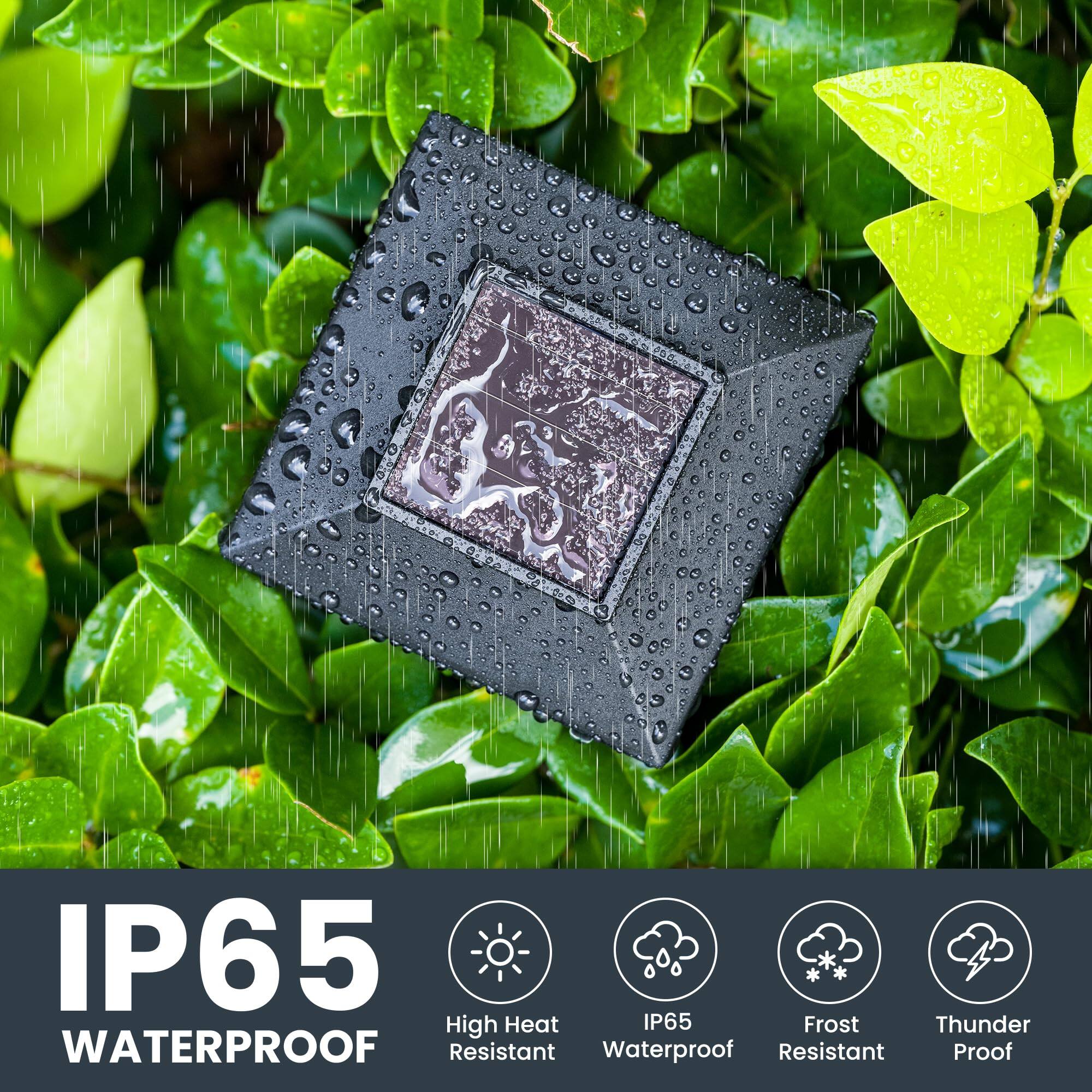 IP65 Waterproof  
High Heat Resistant  
IP65 Waterproof  
Frost Resistant  
Thunder Proof