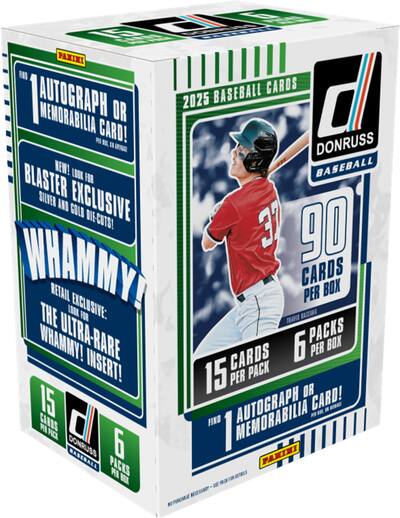 Panini 2025 Donruss Baseball Blaster Box SP-DR25BBB - Best Buy Panini 2025 Donruss Baseball Blaster Box SP-DR25BBB - Best Buy