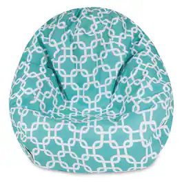 Majestic Home - Small Bean Bag Links Teal - Blue