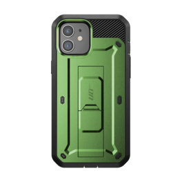 SUPCASE - Unicorn Beetle Pro Rugged Case for iPhone 12 mini – Full-Body Protection with Screen Protector - Dark Green
