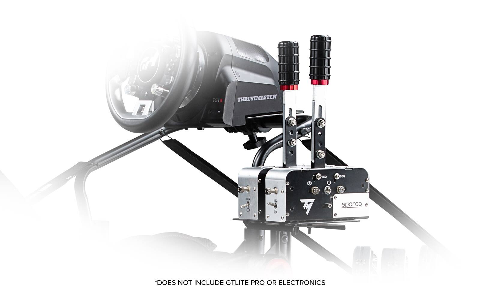 M TGT THRUSTMASTER' SEQ SEQ 0 0 1S T sparco *DOES NOT INCLUDE GTLITE PRO OR ELECTRONICS
