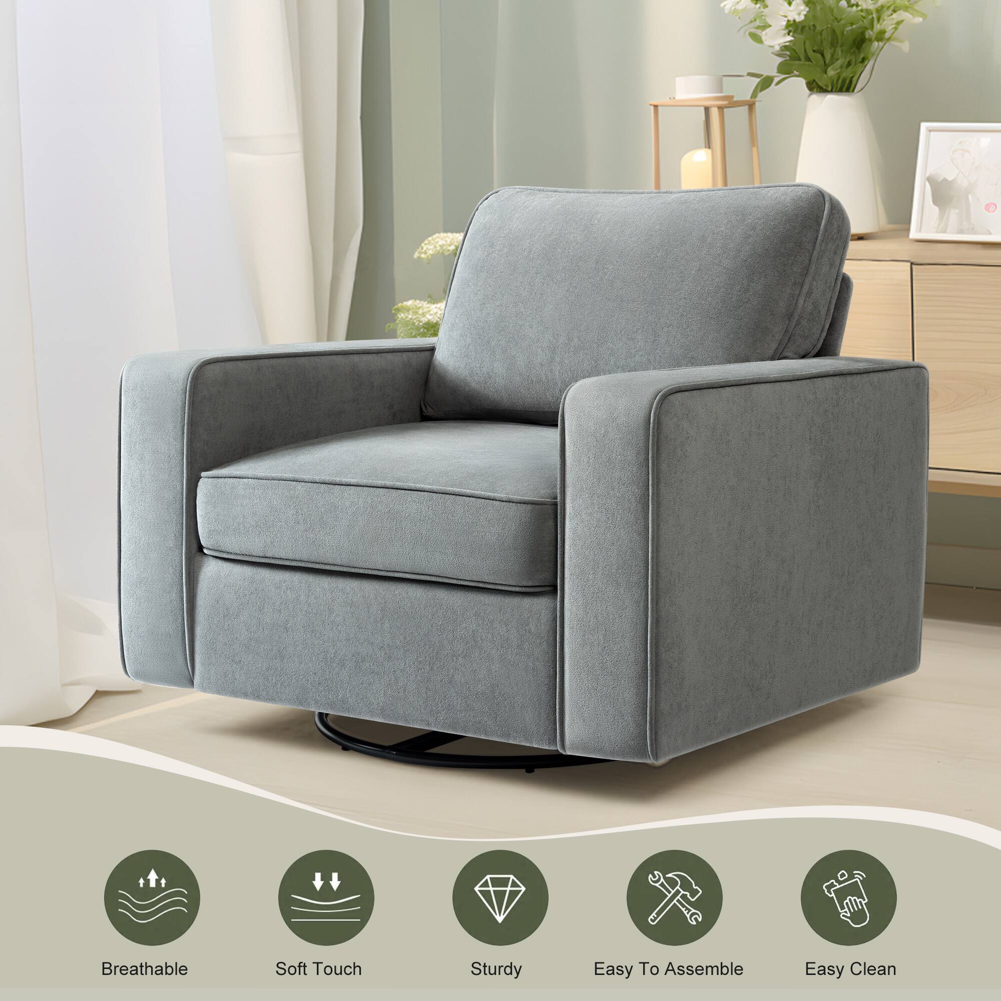 - Breathable
- Soft Touch
- Sturdy
- Easy To Assemble
- Easy Clean