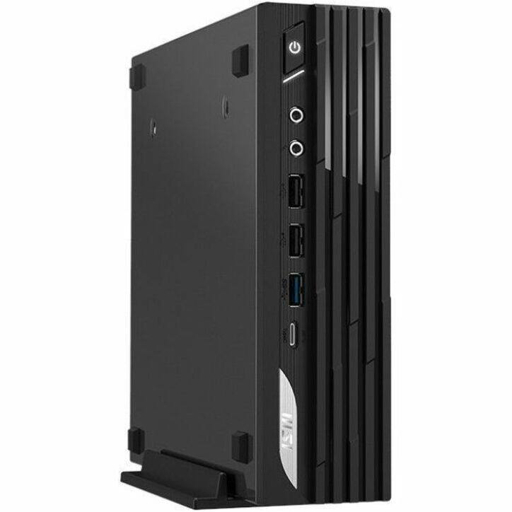 Alt View 3. MSI - MSI PRO DP21 -004US small form factor Desktop PC, Intel Core i5-14500, vPRO, 32GB' , 1TB SSD, WIN 11 PRO - MSI PRO DP21 - Black.