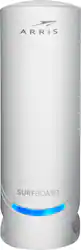 ARRIS - SURFboard S34 32 x 8 DOCSIS 3.1 Multi-Gig Cable Modem with 2.5 Gbps Ethernet Port - White - Front_Zoom