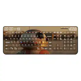 Keyscaper - Star Wars: The Force Awakens Cinematic Moments: Discovery Wireless USB Keyboard - BB-8