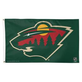 WinCraft - Minnesota Wild Deluxe 3' x 5' One-Sided Flag - Multicolor