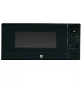 GE Profile - 1.1 Cu. Ft. Countertop Microwave with Sensor Cooking and Built-In Capable Option - Black