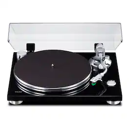 TEAC - TN-3B-SE Manual Belt-Drive Turntable with Pre-Installed Audio-Technica MM Cartridge - Black