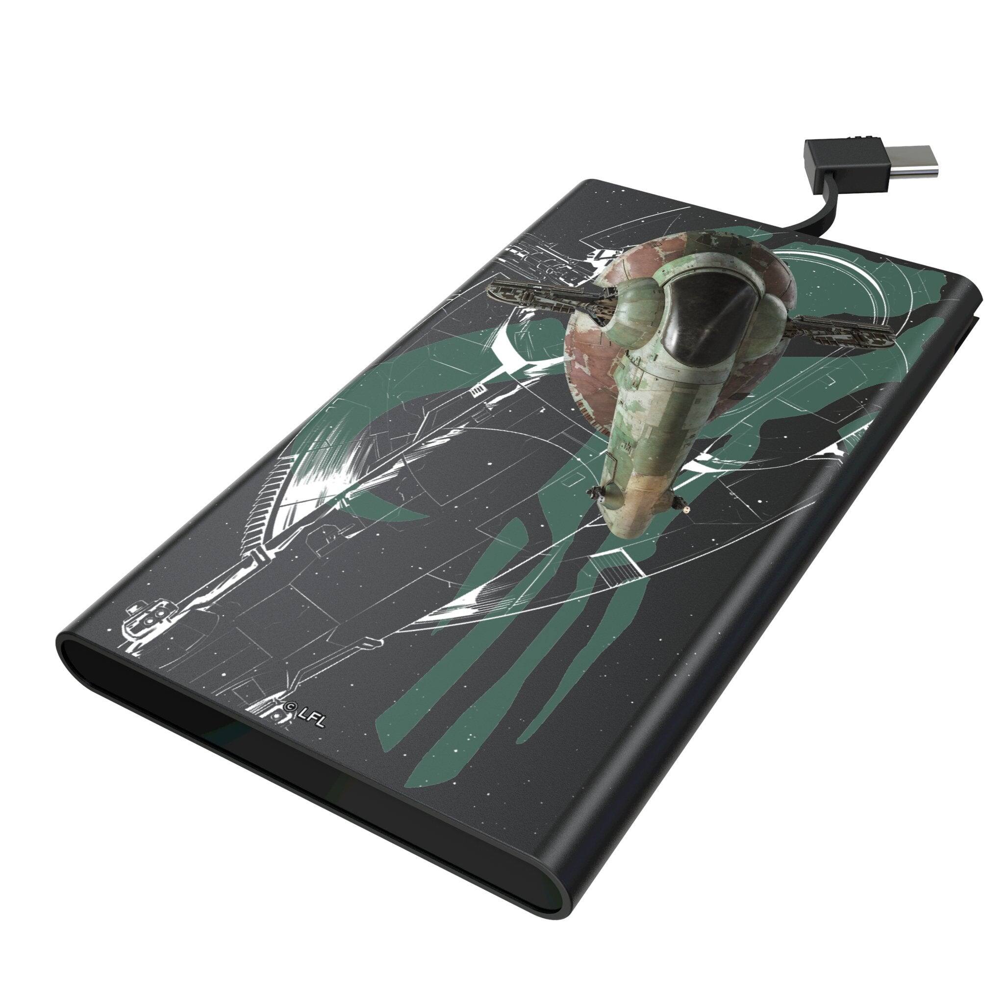 Front. Keyscaper - Star Wars: A New Hope FactionTech 5000mAh Flat Powerbank - Slave I.