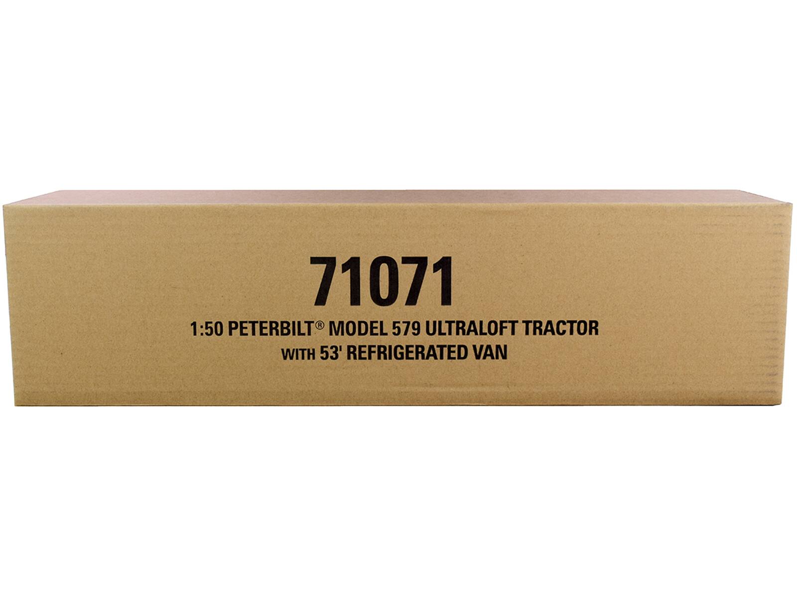 71071  
1:50 PETERBILT® MODEL 579 ULTRALOFT TRACTOR WITH 53' REFRIGERATED VAN