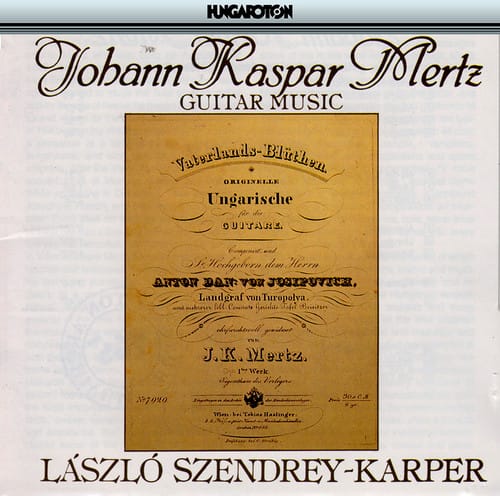 Mertz / Szendrey-Karper,Laszlo - Guitar Music   - COMPACT DISCS [CD] price history on PriceWatchPro