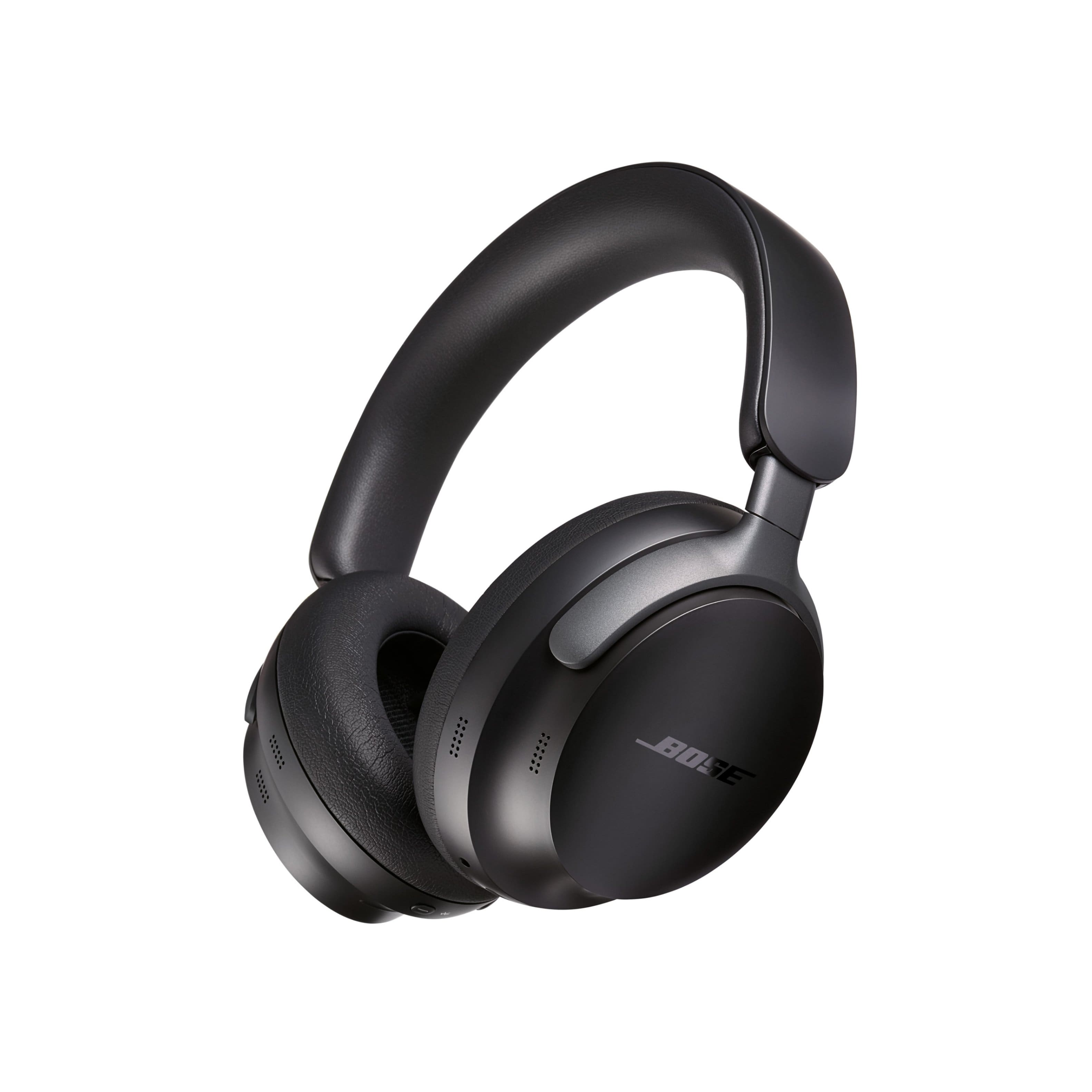 Alt View 18. Bose - QuietComfort Ultra Wireless Noise Cancelling Over-the-Ear Headphones - Black.