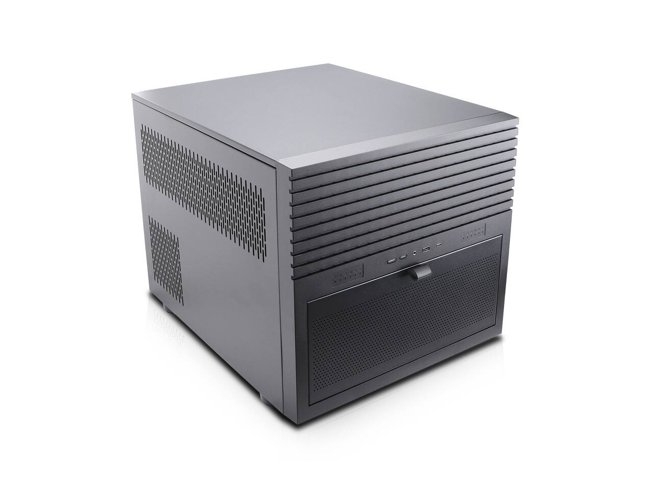 Alt View 1. Rosewill - Rosewill HEARTH NAS PRO MAX | 12x3.5" HDD, 6x2.5" SSD | E-ATX/EEB | 360mm AIO | USB 3.2 Type-C - Black.
