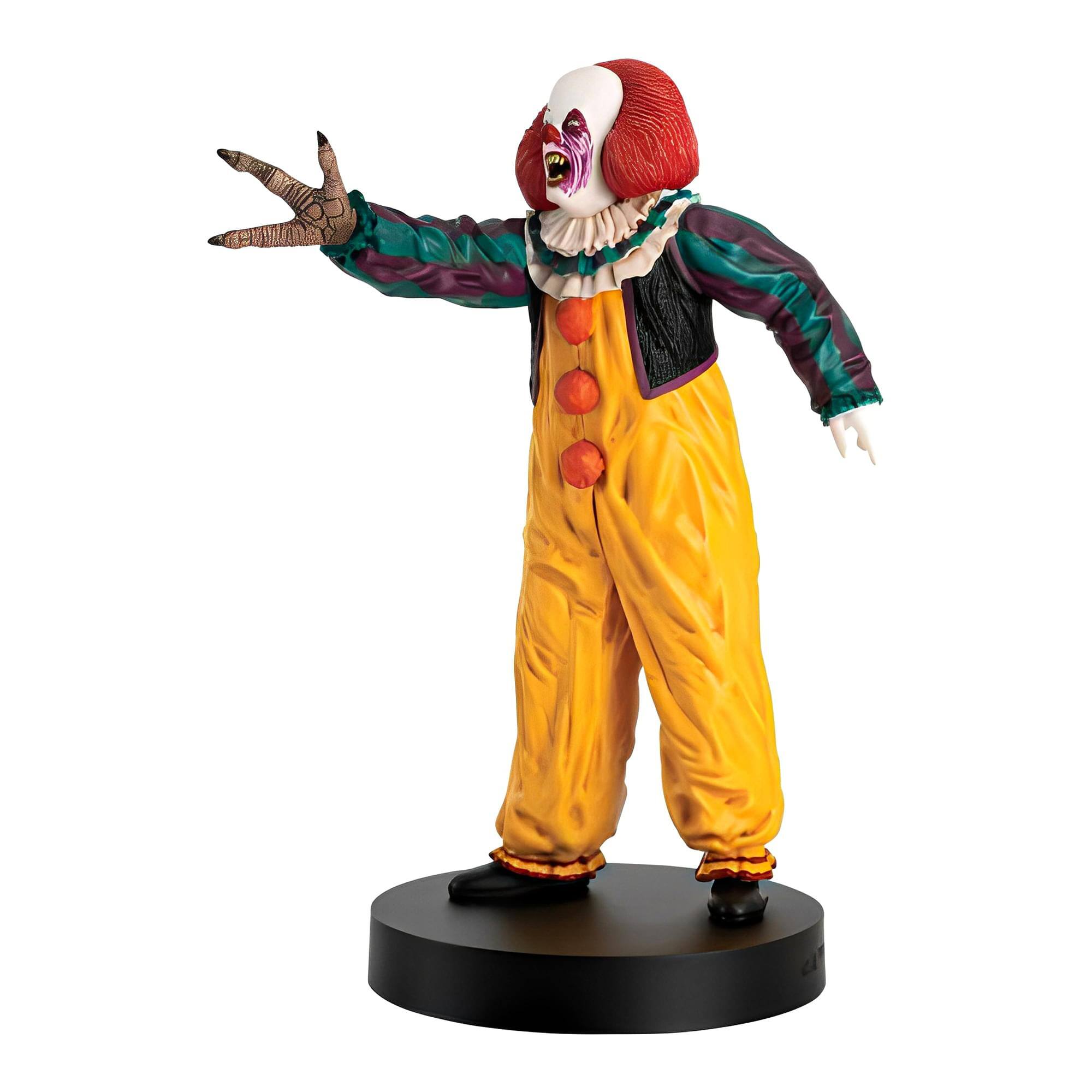 Alt View 1. Eaglemoss - Eaglemoss IT Pennywise (1990) 1:16 Scale Horror Figure - Yellow.