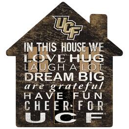 Fan Creations - UCF Knights 12'' Team House Sign - Multicolor